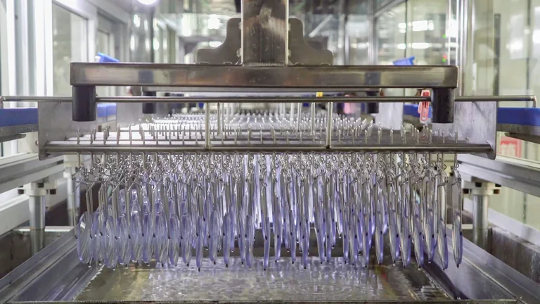 Lens Cleaning during optical lens production