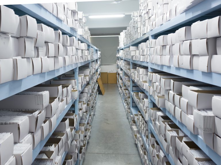 Warehouse & Dispatch during optical lens production